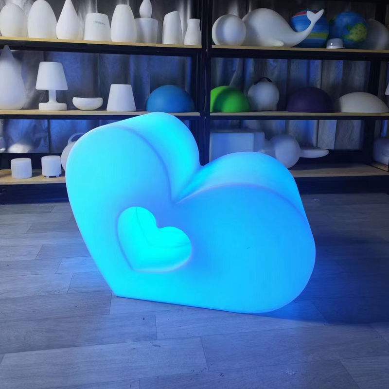 Tác phẩm sáng tạo màu sắc Led phát sáng tâm stools tâm ghế cho sự kiện